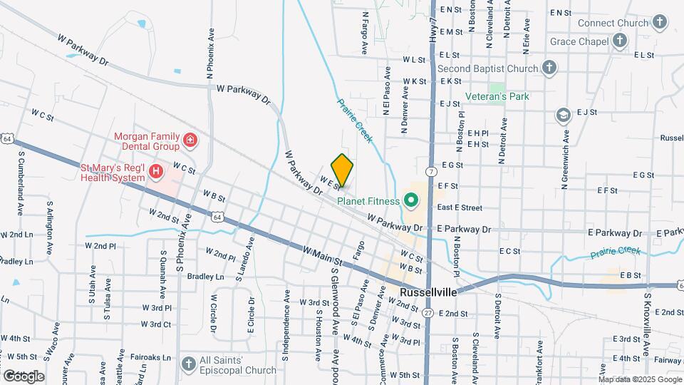 813 W Fourteenth St Map and Location Details