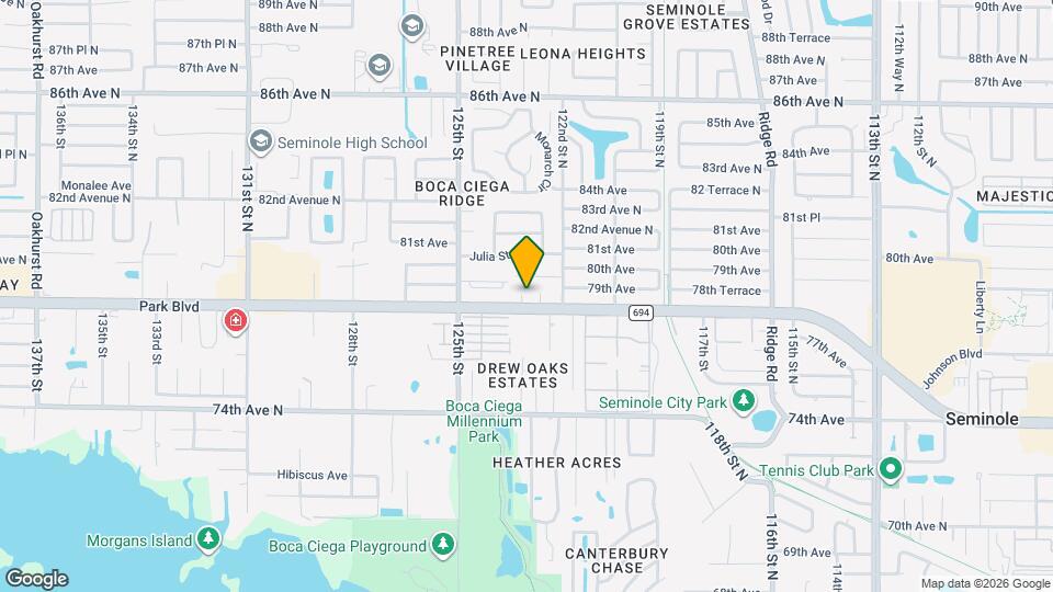 12329 Park Blvd Map and Location Details