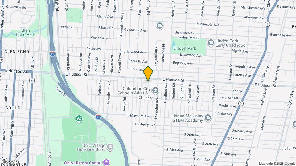 2359 McGuffey Rd Map and Location Details
