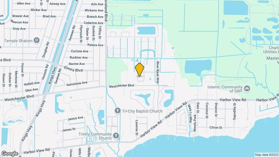 4203 Manatee Ln Map and Location Details