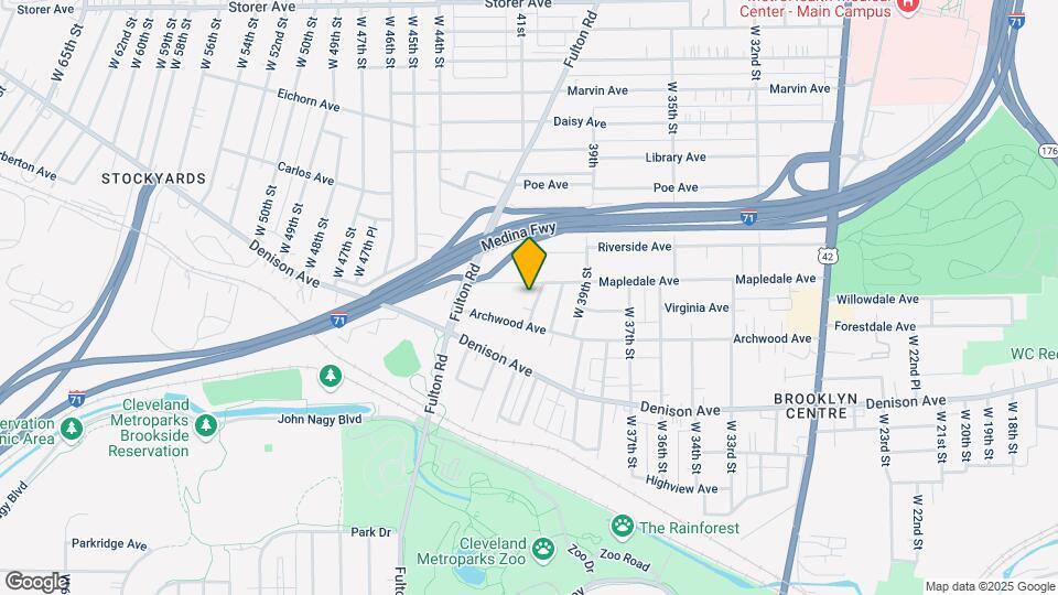 3714 W 42nd St-Unit -Down Map and Location Details