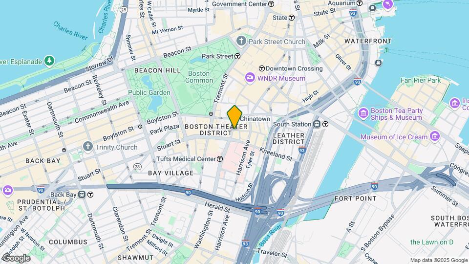 659 Washington St Map and Location Details