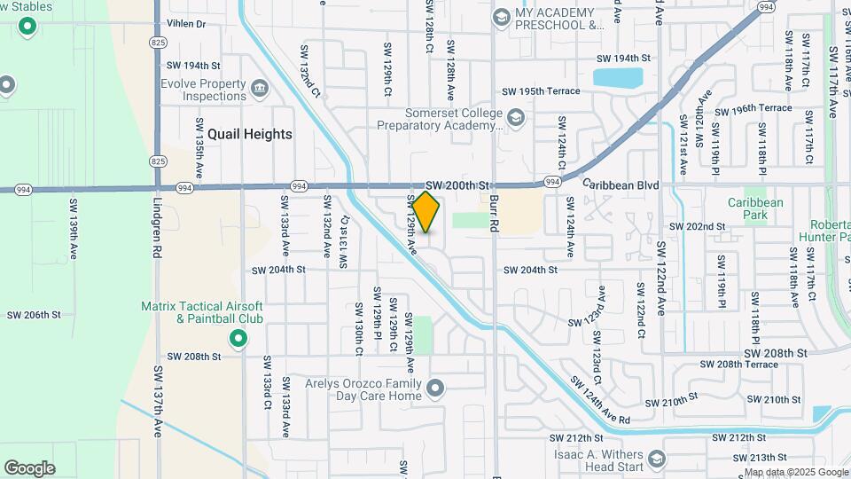 20234 SW 128th Pl Mapa y Detalles de la Ubicación