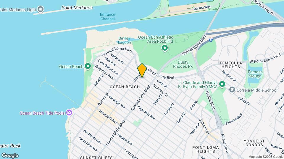 4865 Voltaire St Mapa y Detalles de la Ubicación