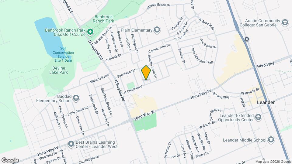 702 Pampas Ricas Dr Map and Location Details