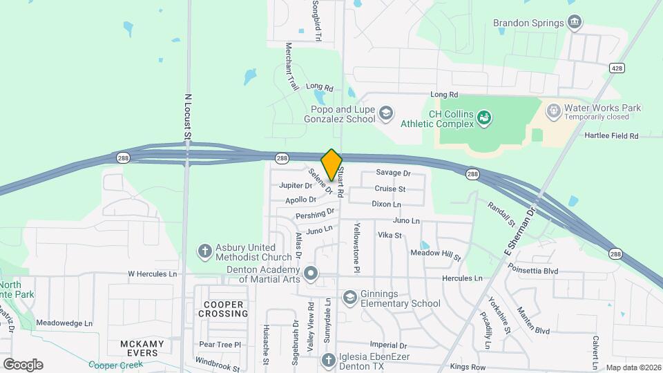 4108 Selene Dr Map and Location Details