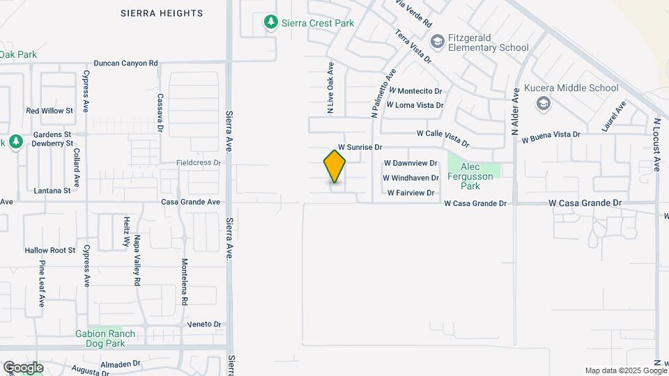 2816 W Fairview Dr Map and Location Details