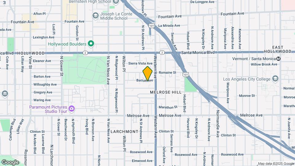 5426 Barton Ave Map and Location Details