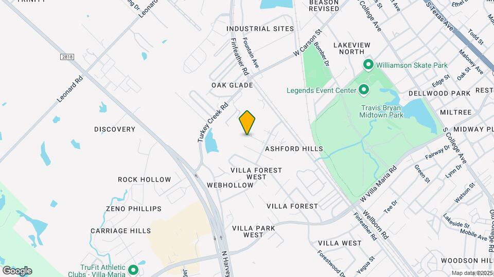 2702 Evergreen Cir Map and Location Details