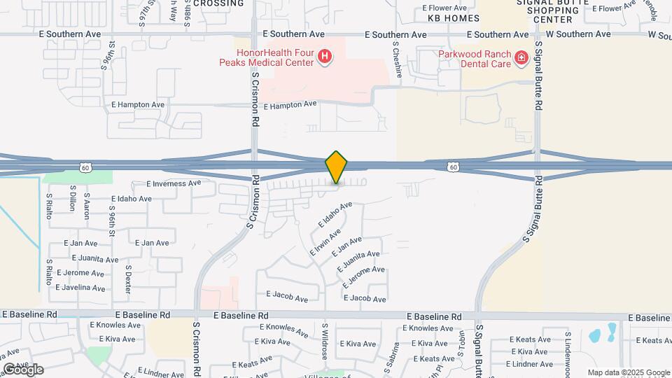 10221 E Isleta Ave Map and Location Details