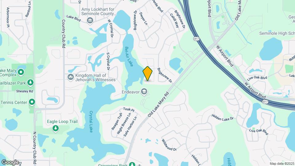 915 Vineland Pl Map and Location Details