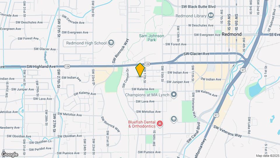 1716 SW Juniper Ave Map and Location Details