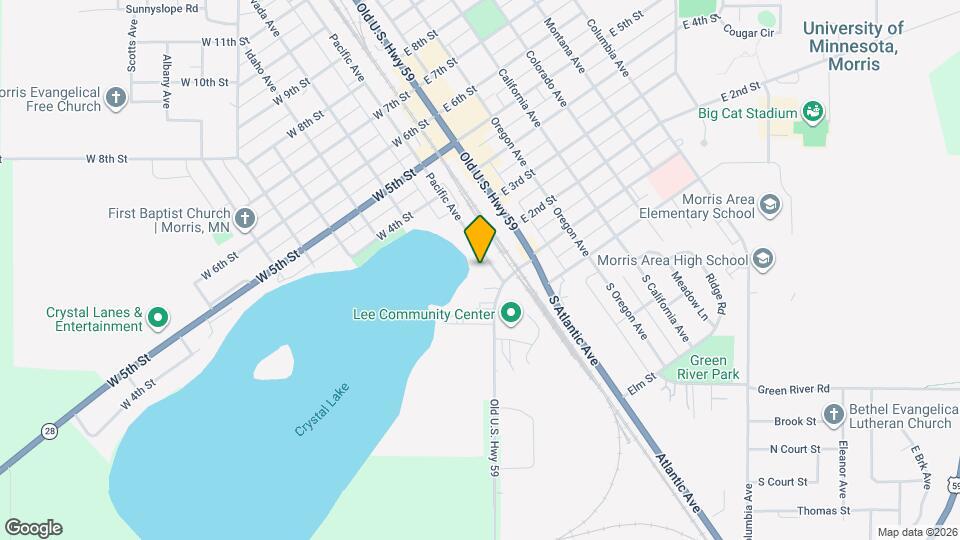 117 Pacific Ave Map and Location Details