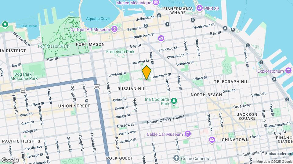 2136-2138 Leavenworth St Mapa y Detalles de la Ubicación
