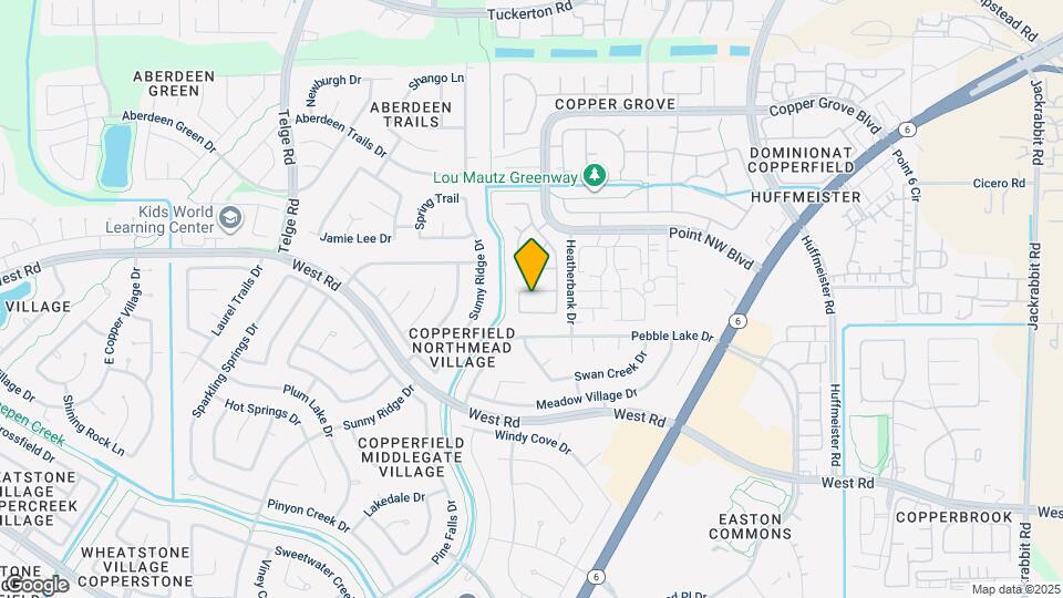 15627 Haleys Landing Ln Mapa y Detalles de la Ubicación