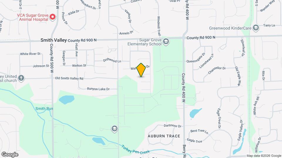 4324 Blue Spruce Ct Map and Location Details