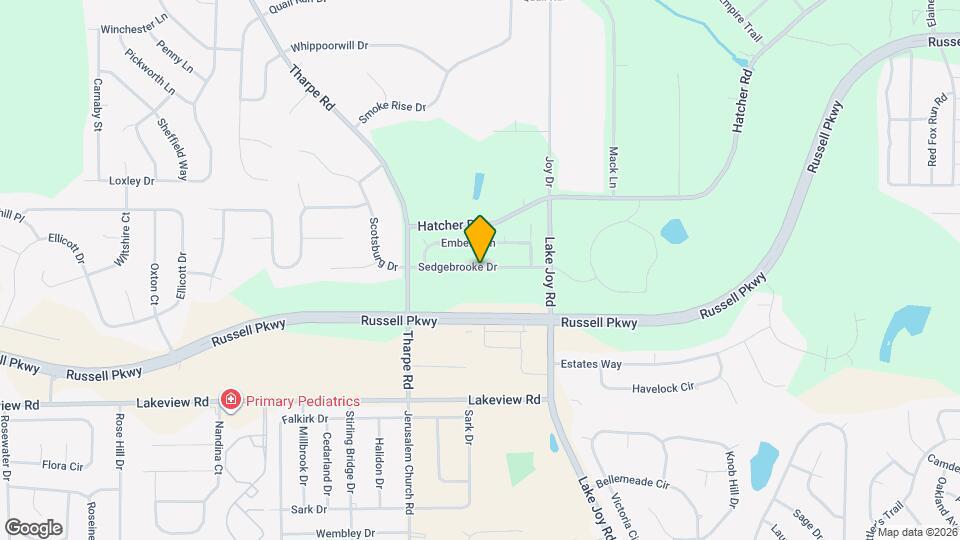 217 Sedgebrooke Dr Map and Location Details