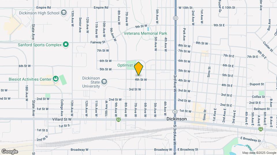 638 4th St W Mapa y Detalles de la Ubicación