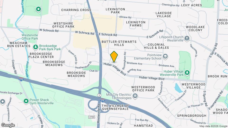 64 Huber Village Blvd Map and Location Details