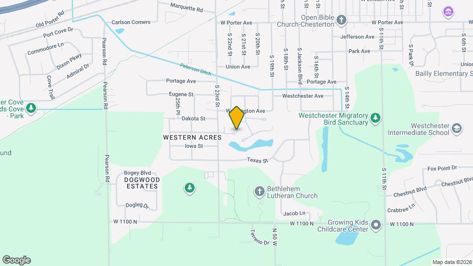 2105 Dogwood Ln Mapa y Detalles de la Ubicación