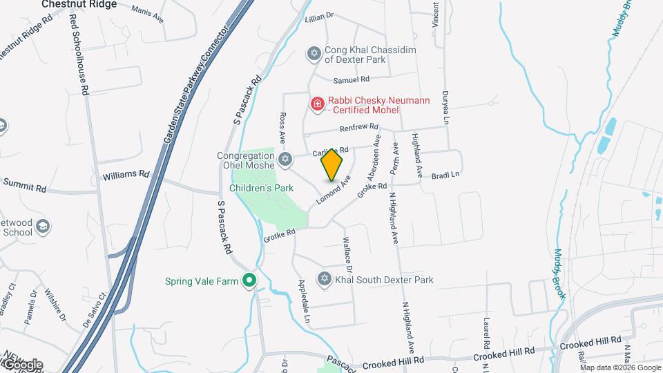 13 Lomond Ave Map and Location Details