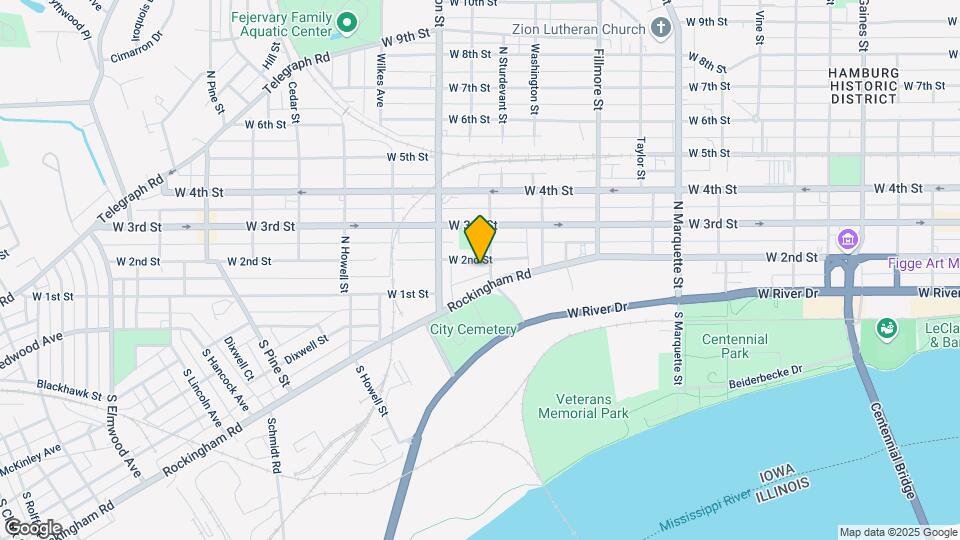 1607 W 2nd St Map and Location Details