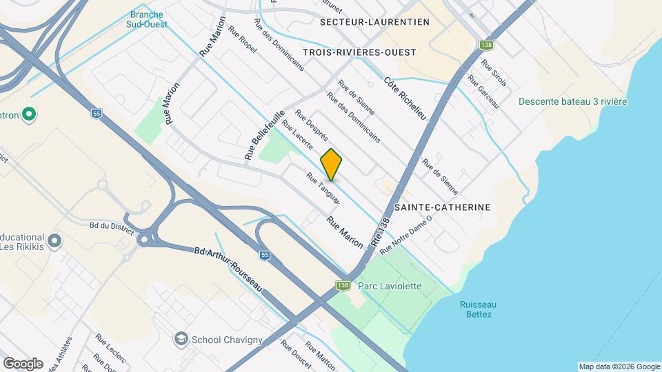 380 Tanguay Rue Map and Location Details