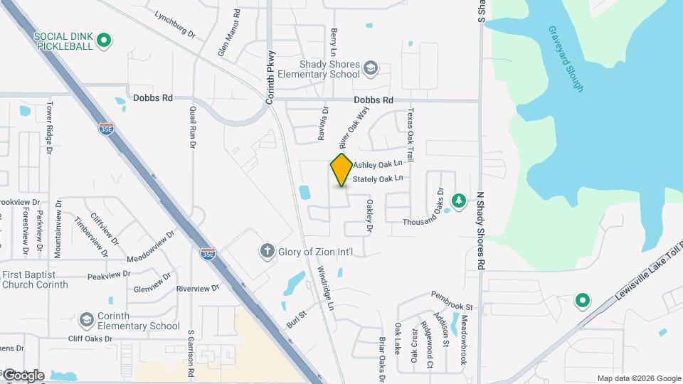 705 River Oak Way Map and Location Details