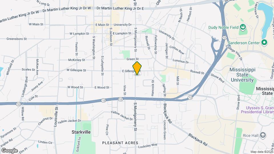 505 S Montgomery St Map and Location Details