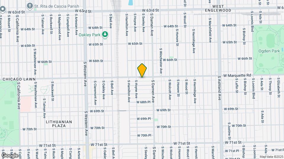 2041 W Marquette Rd Map and Location Details