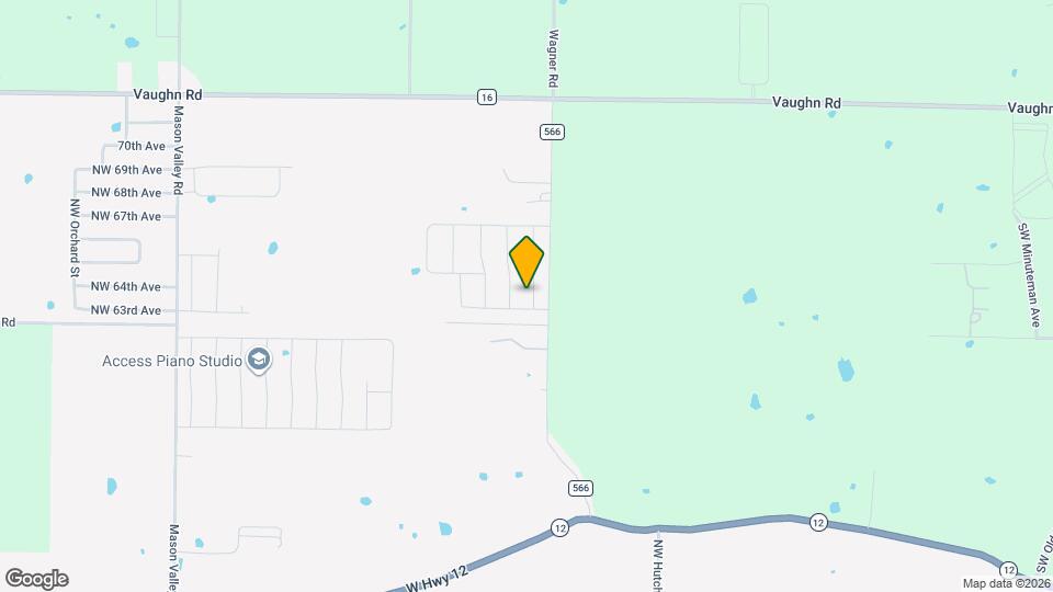 6307 NW Kathleen St Map and Location Details