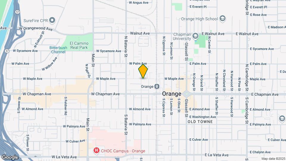 642 W Maple Ave Map and Location Details