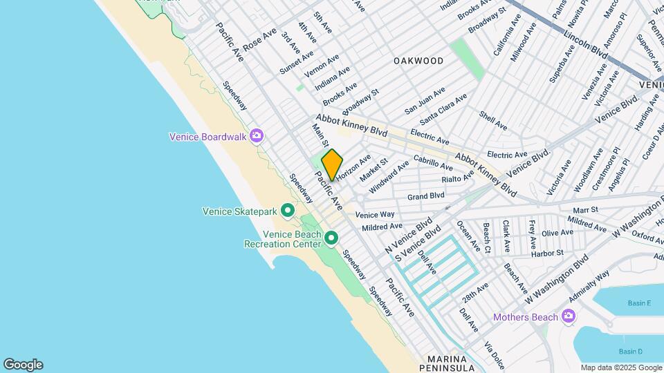 1410 Pacific Ave Mapa y Detalles de la Ubicación