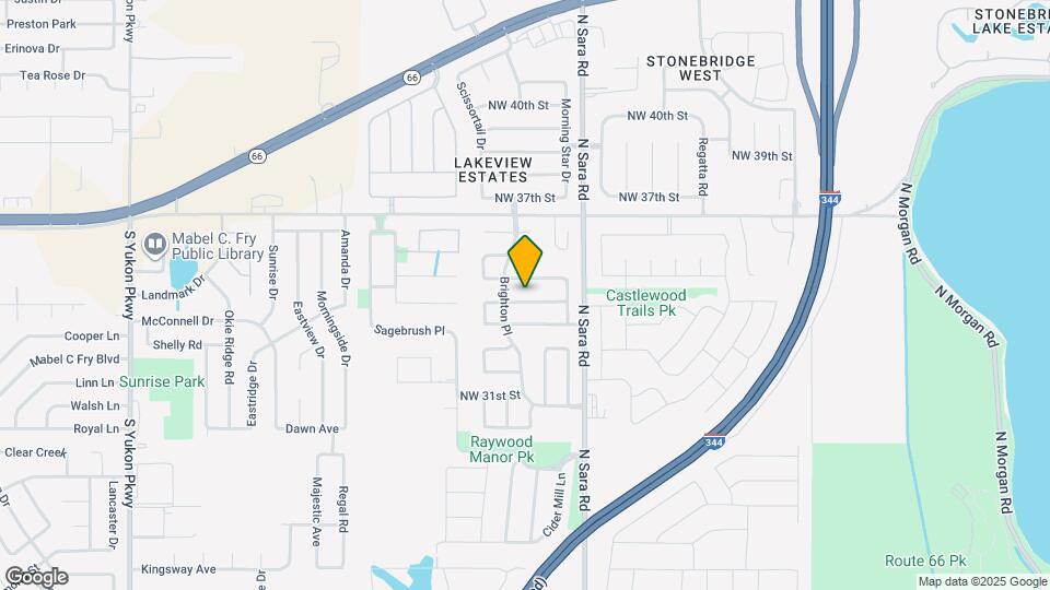 10633 NW 34th Ter Map and Location Details