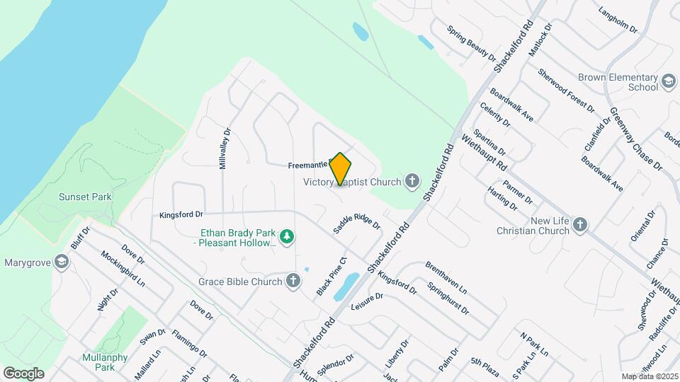 1955 Hungerford Dr Map and Location Details