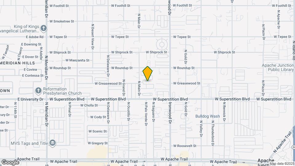 1896 W Expressman St Mapa y Detalles de la Ubicación