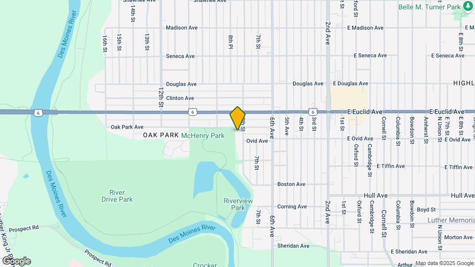 Oak Park Manor Mapa y Detalles de la Ubicación