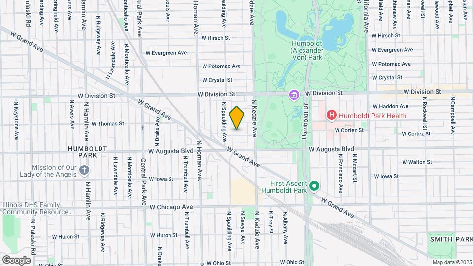 3236 W Cortez St Map and Location Details