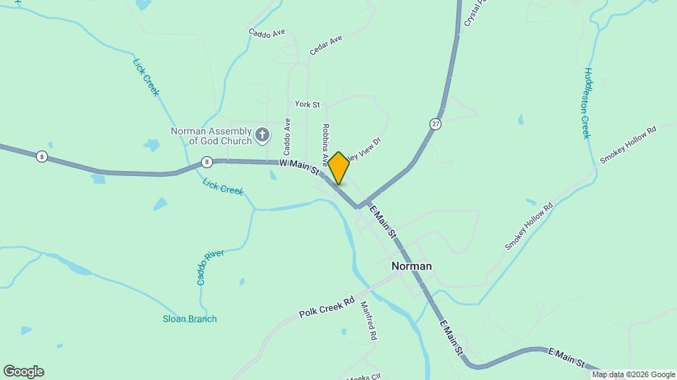 Caddo Creek Apartments Mapa y Detalles de la Ubicación