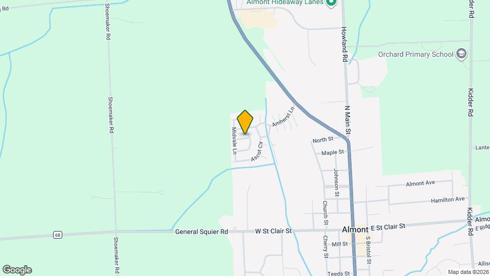 785 Suffield Ln Map and Location Details