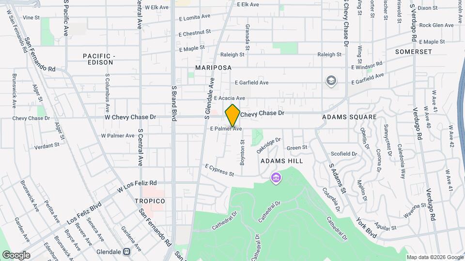 508 E Palmer Ave, Unit 332 Mapa y Detalles de la Ubicación