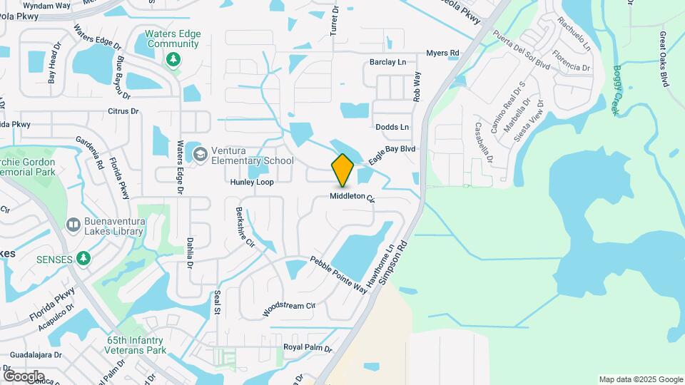 2859 Middleton Cir Map and Location Details