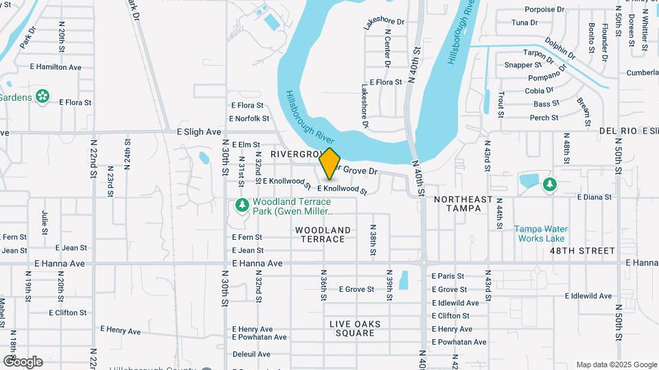 3504 E Knollwood St Map and Location Details