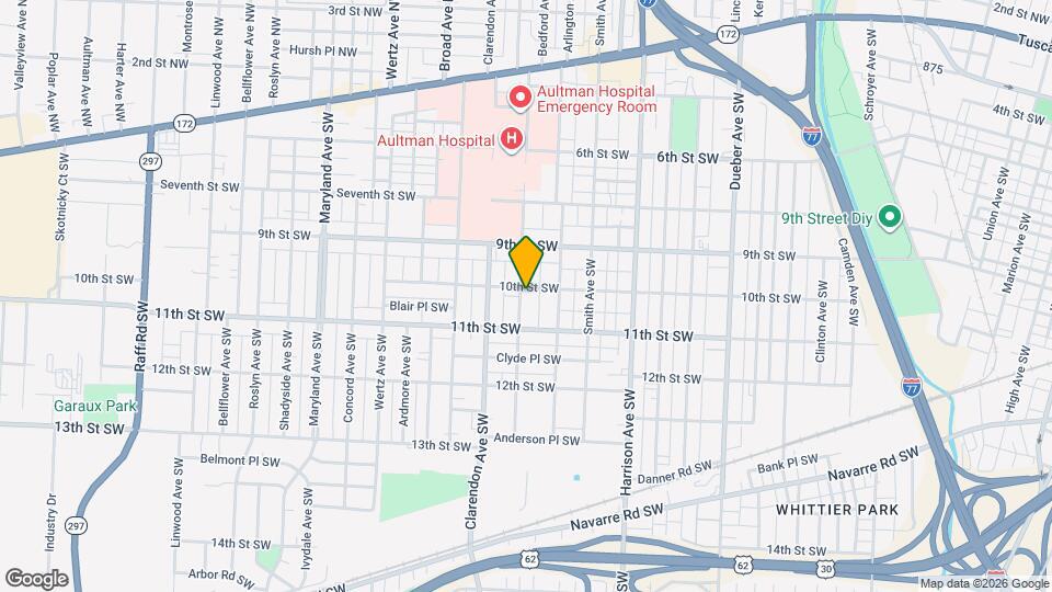 1004 Bedford Ave SW Map and Location Details