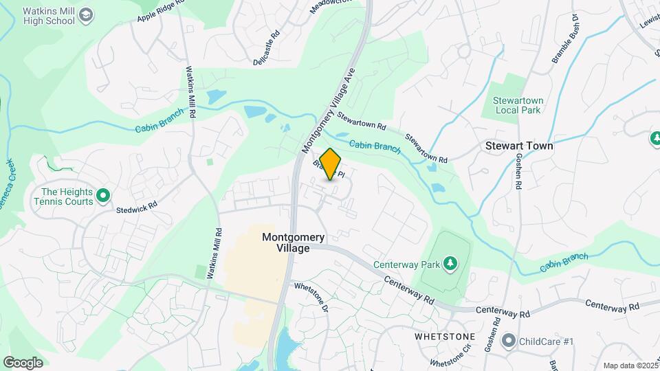 9611 Brassie Way Map and Location Details