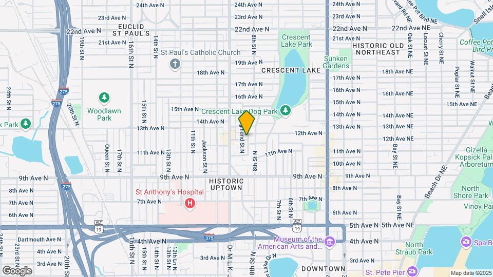 833 12th Ave N Map and Location Details