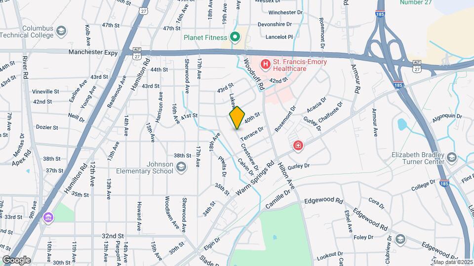 3912 Crestview Dr Map and Location Details