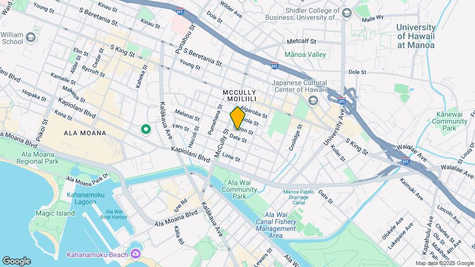 810 Wiliwili St Mapa y Detalles de la Ubicación