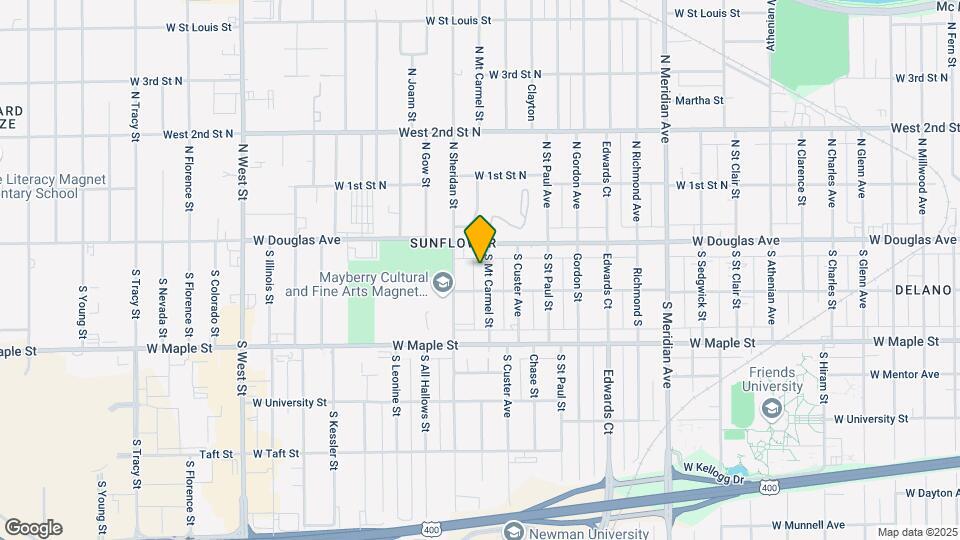 129 S Mt Carmel St Map and Location Details