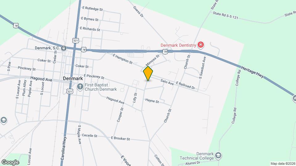 151 Fredrick St Map and Location Details